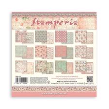 Stamperia Paper Pack 12x12" - MAXI Backgrounds / Rose Parfum